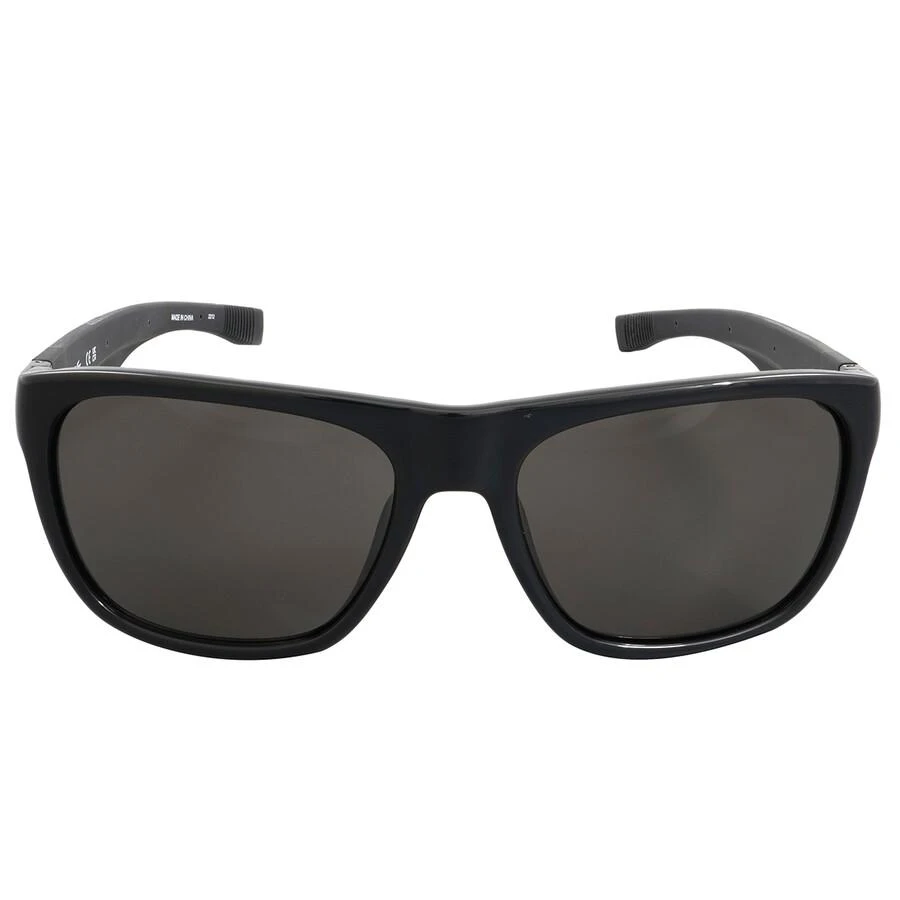 Lacoste Black Square Unisex Sunglasses L664S 001 55 1
