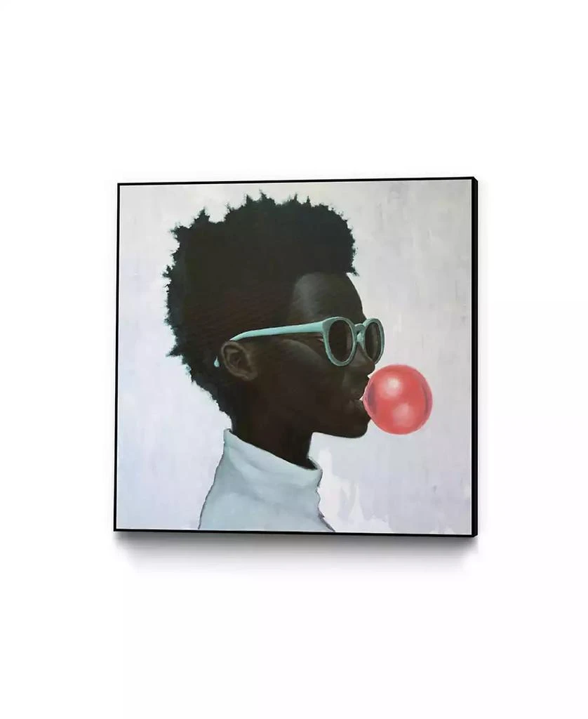 Eyes On Walls Alexander Grahovsky How Far Is A Light Year Art Block Framed Canvas 35" x 35" 1