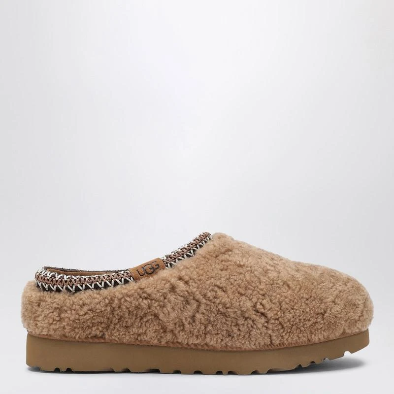 UGG Tasman Maxi Curly chestnut-coloured slipper 1