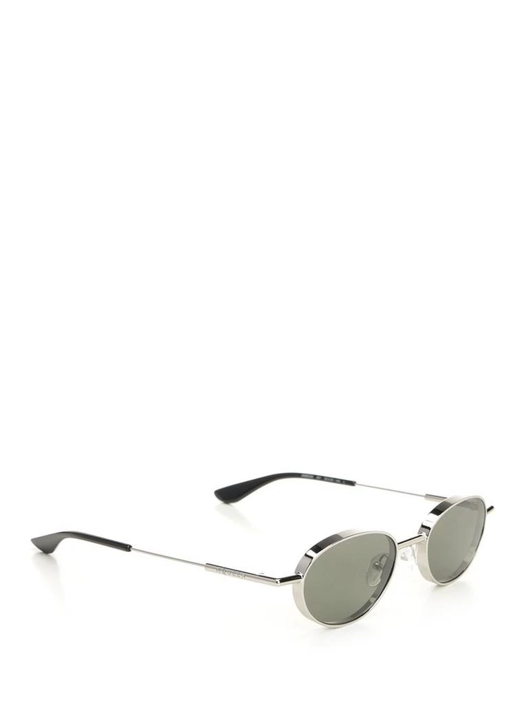 Alexander McQueen Alexander McQueen Eyewear Oval Frame Sunglasses 2