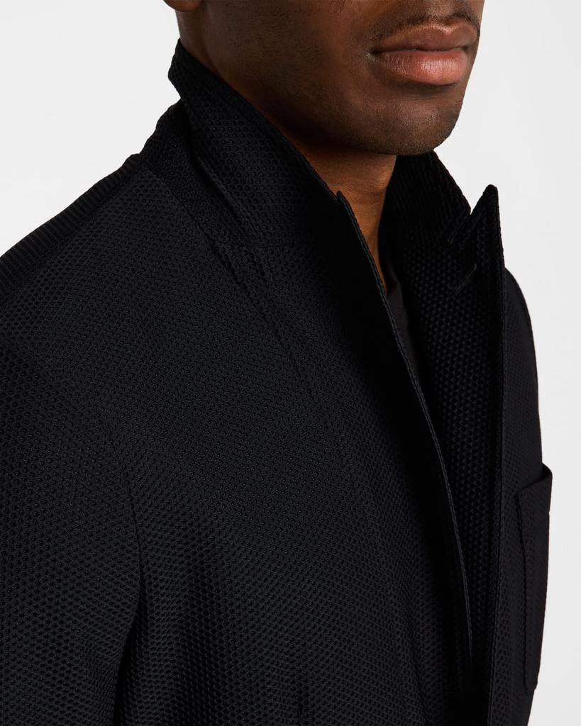 Giorgio Armani Men's Rice Stitch Sport Coat 5