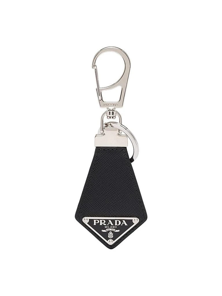 Prada Saffiano Leather Keychain 1