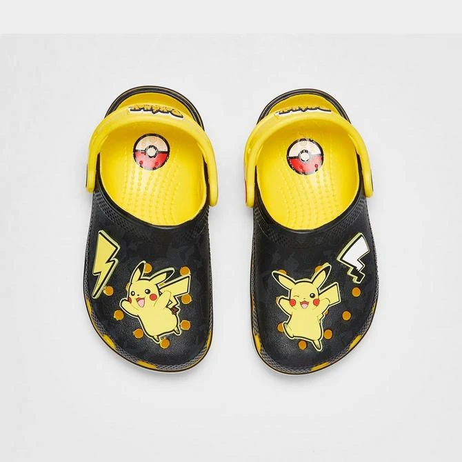 CROCS Kids' Toddler Crocs x Pokemon Pikachu Classic Clog Shoes 9