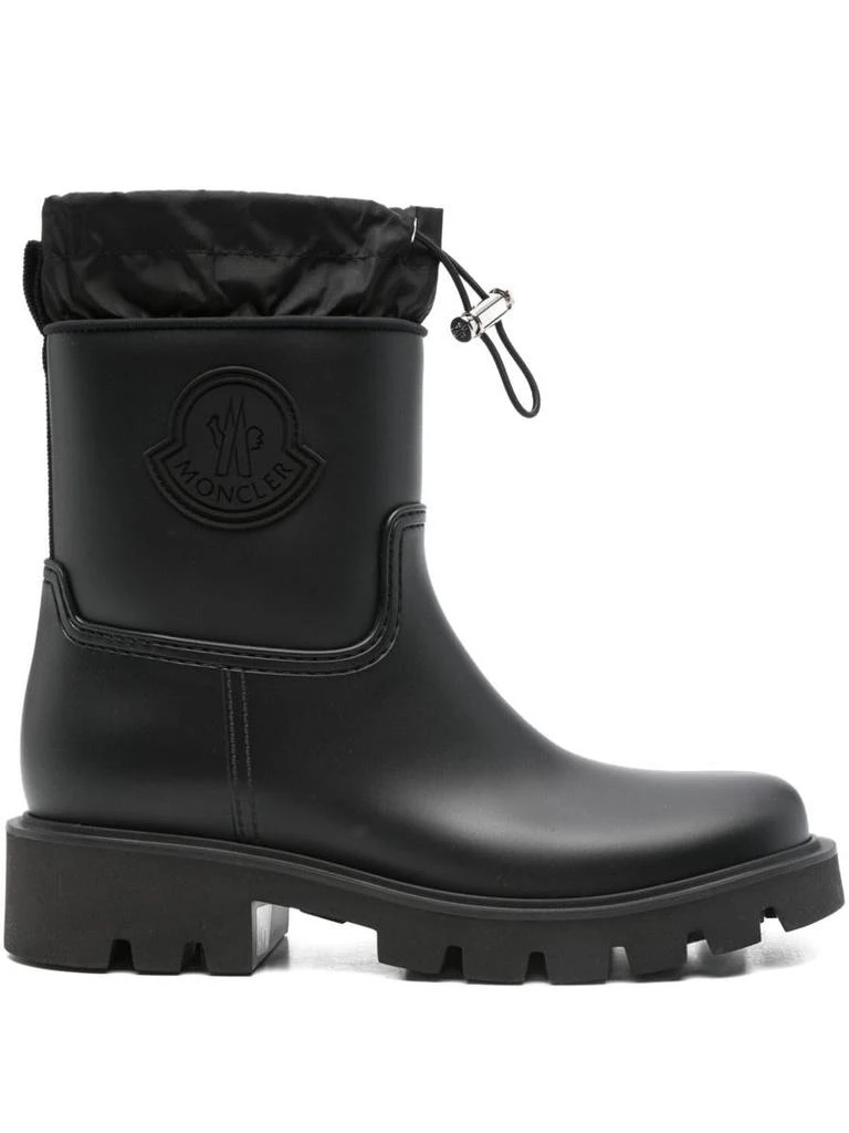 Moncler Moncler Black 'Kickstream' Rain Boots 1