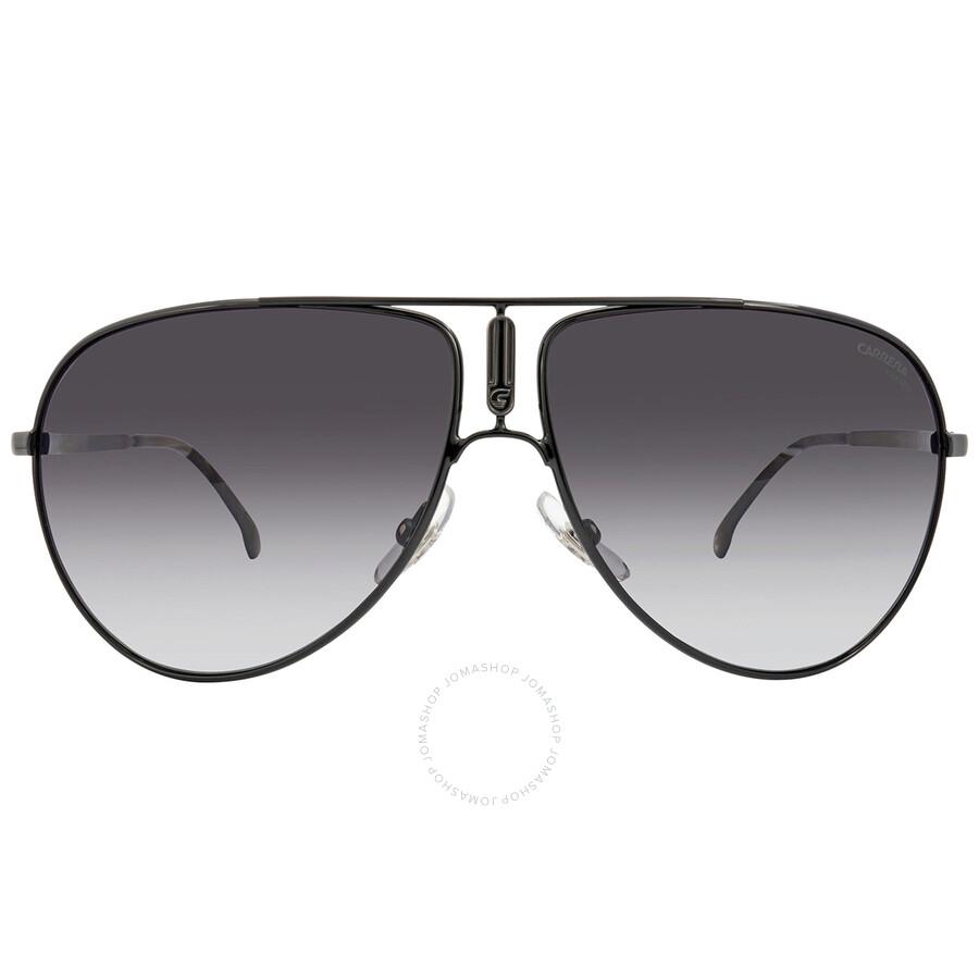 Carrera Gipsy 65 Polarized Grey Shaded Pilot Unisex Sunglasses GIPSY65 0807/WJ 64