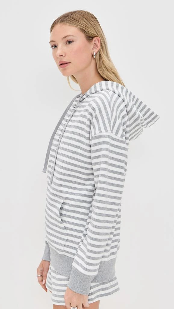 Splendid Zip Up Stripe Hoodie 3