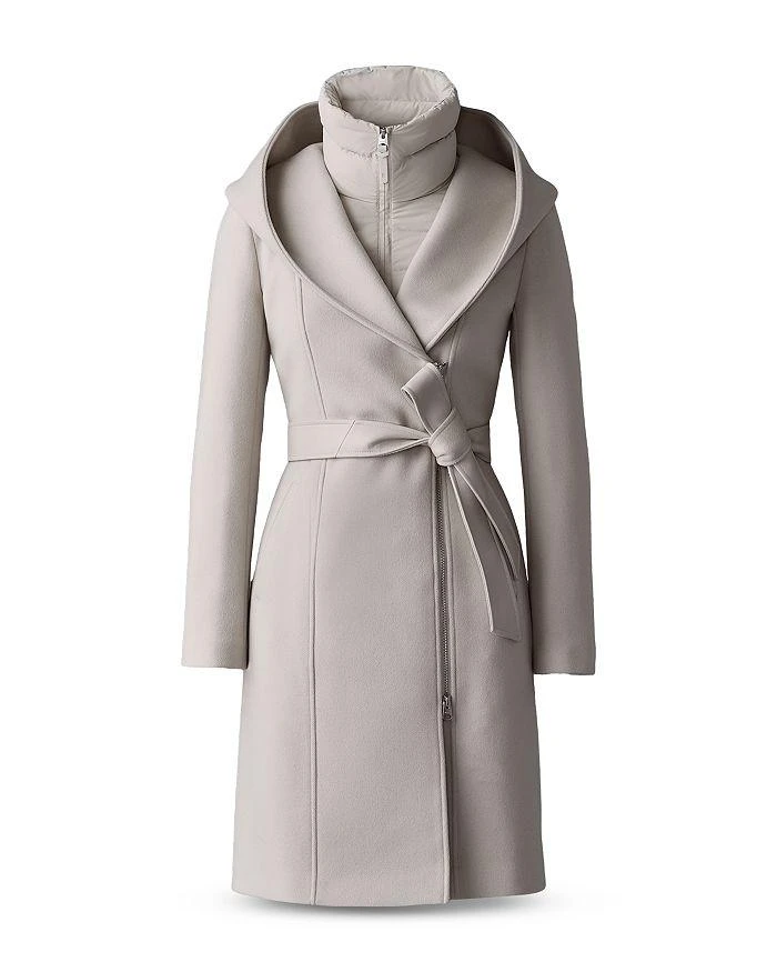 Mackage Shia 2 in 1 Double Face Wool Coat with Removable Bib 5
