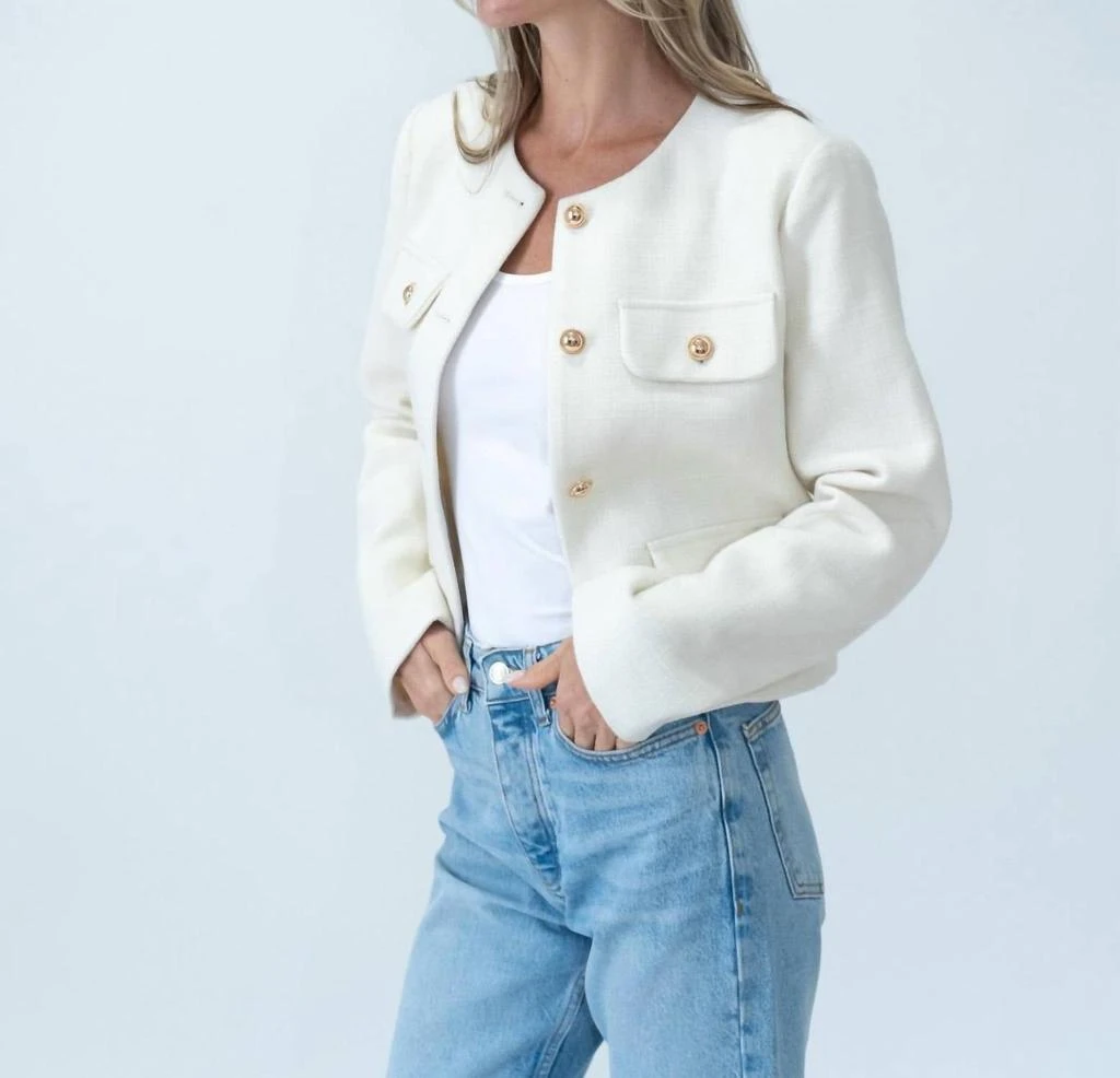 Sage 
Clare Sage 
Clare - Women
s Blakey Round Neck Blazer 6