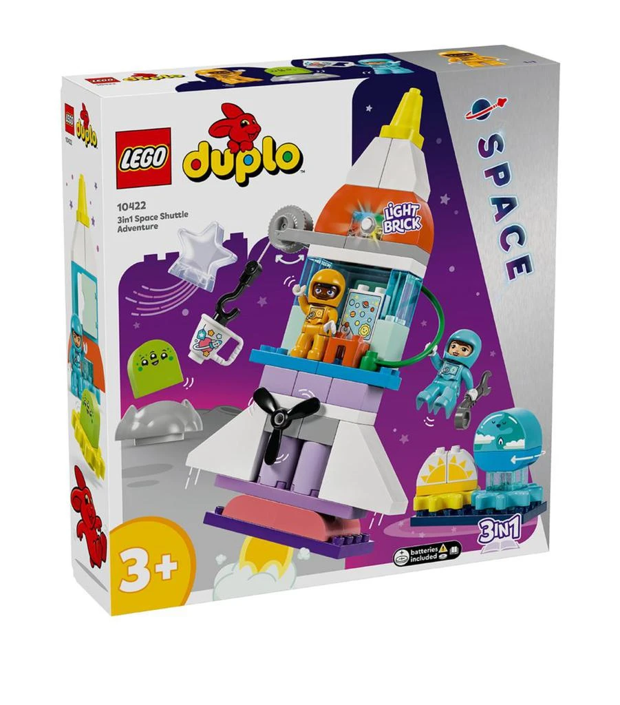 LEGO Duplo 3-in-1 Space Shuttle Adventure Rocket Toy 10422 1