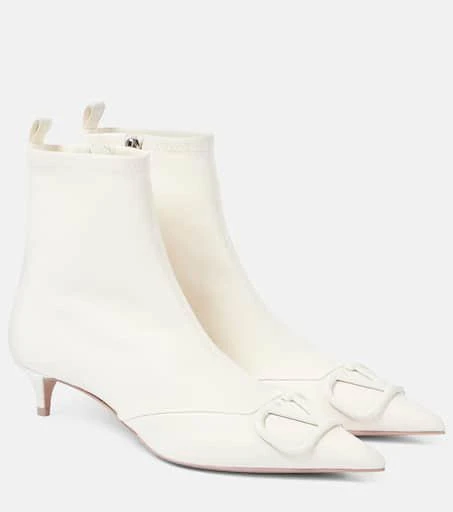 Valentino VLogo Signature 40 leather ankle boots 1