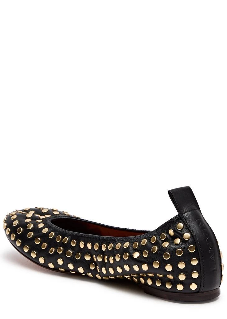 Lanvin Studded leather ballet flats 2