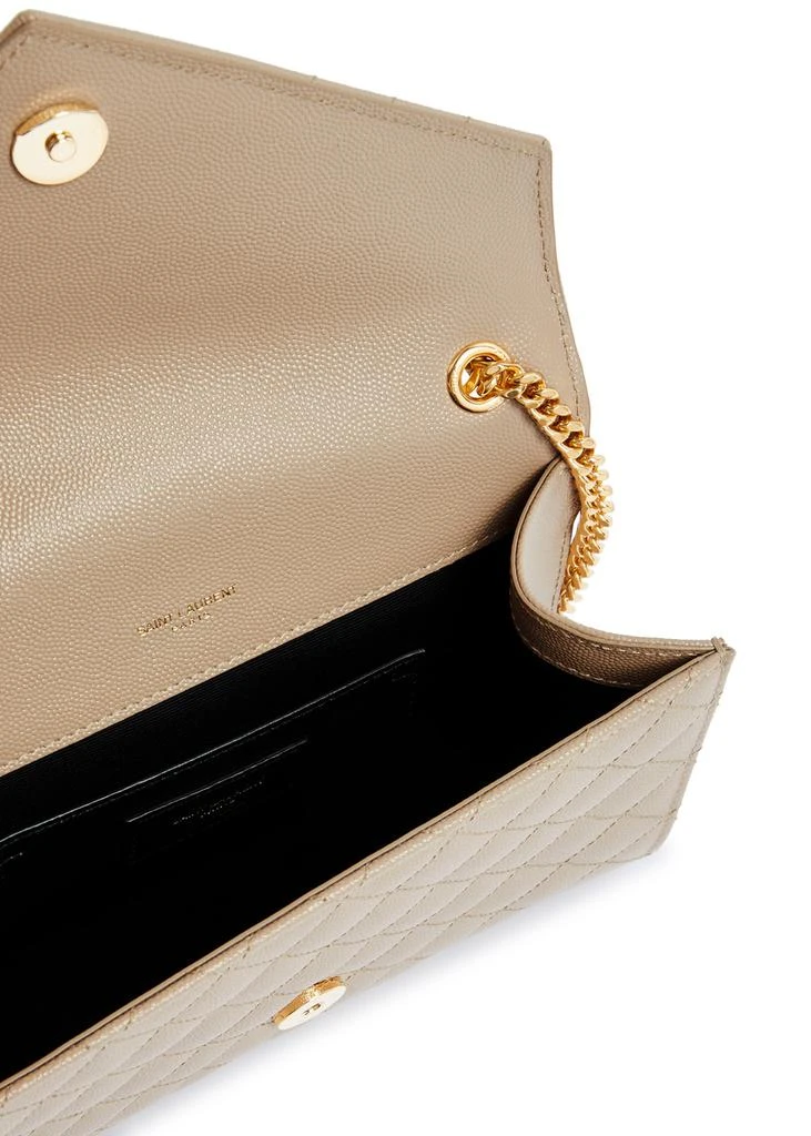 Yves Saint Laurent Envelope small quilted leather shoulder bag 4
