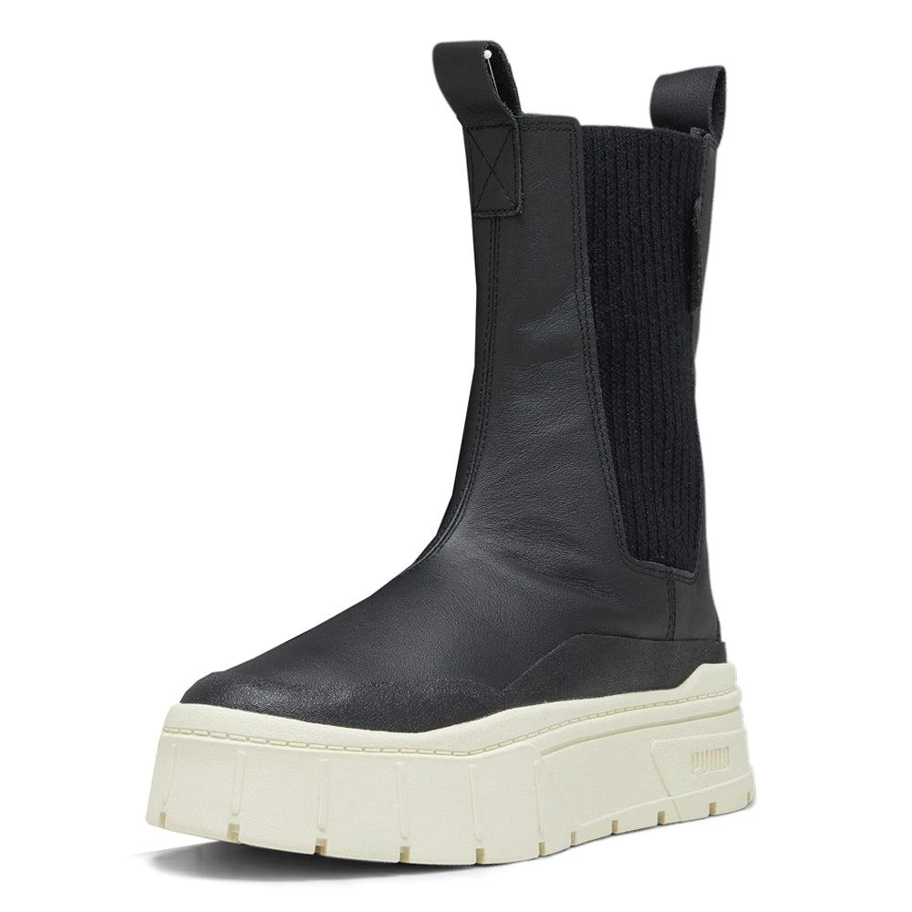 Puma Mayze Stack Round Toe Platform Chelsea Pull On Boots 2