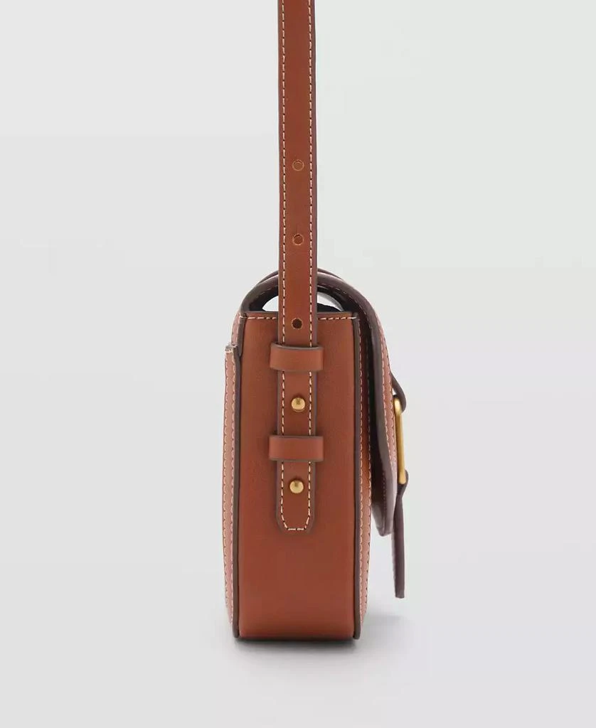Mango Women's Leather-Effect Shoulder Bag 2