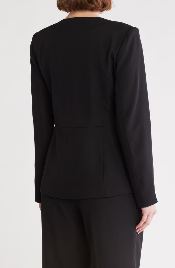 ELIE ELIE TAHARI Collarless Blazer