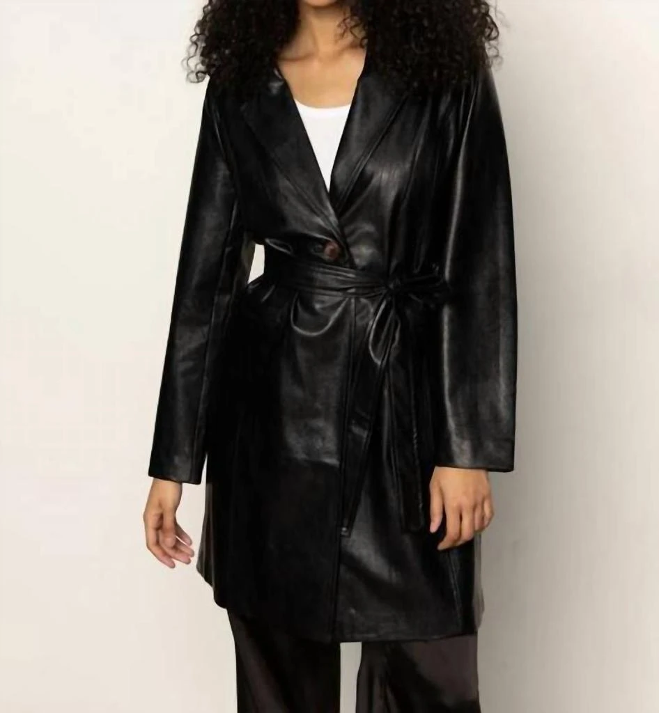 Sanctuary Sanctuary - Vegan Leather Coat