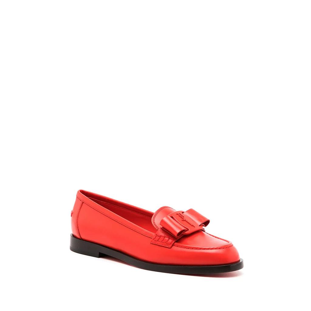 Shop Ferragamo Vivaldo Logo-Plaque Loafers on Sale at