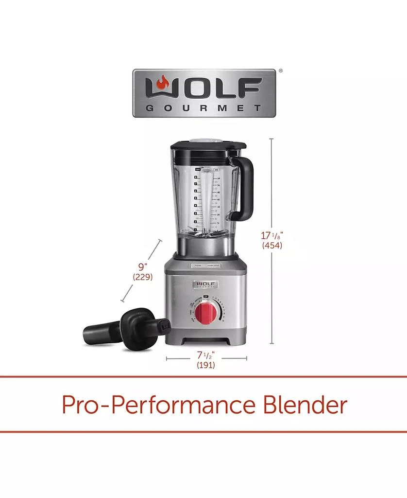 Wolf Gourmet Pro-Performance High Speed Blender 8