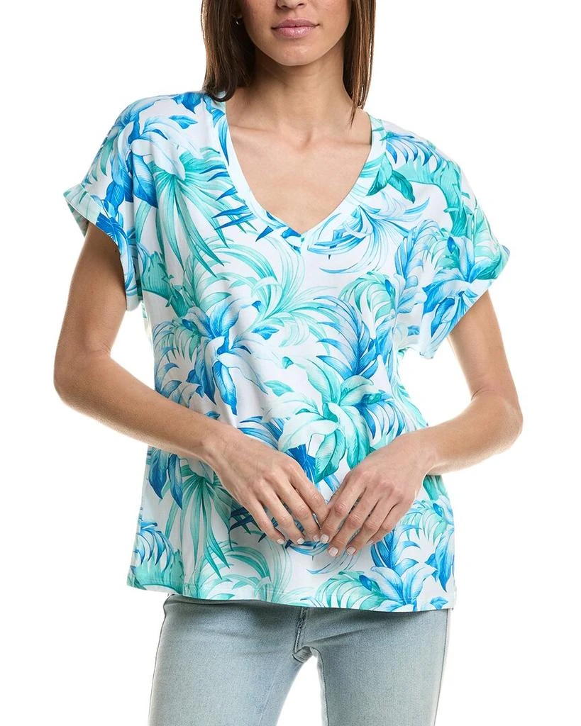 Tommy Bahama Kauai Legendary Leaves V-Neck T-Shirt 1