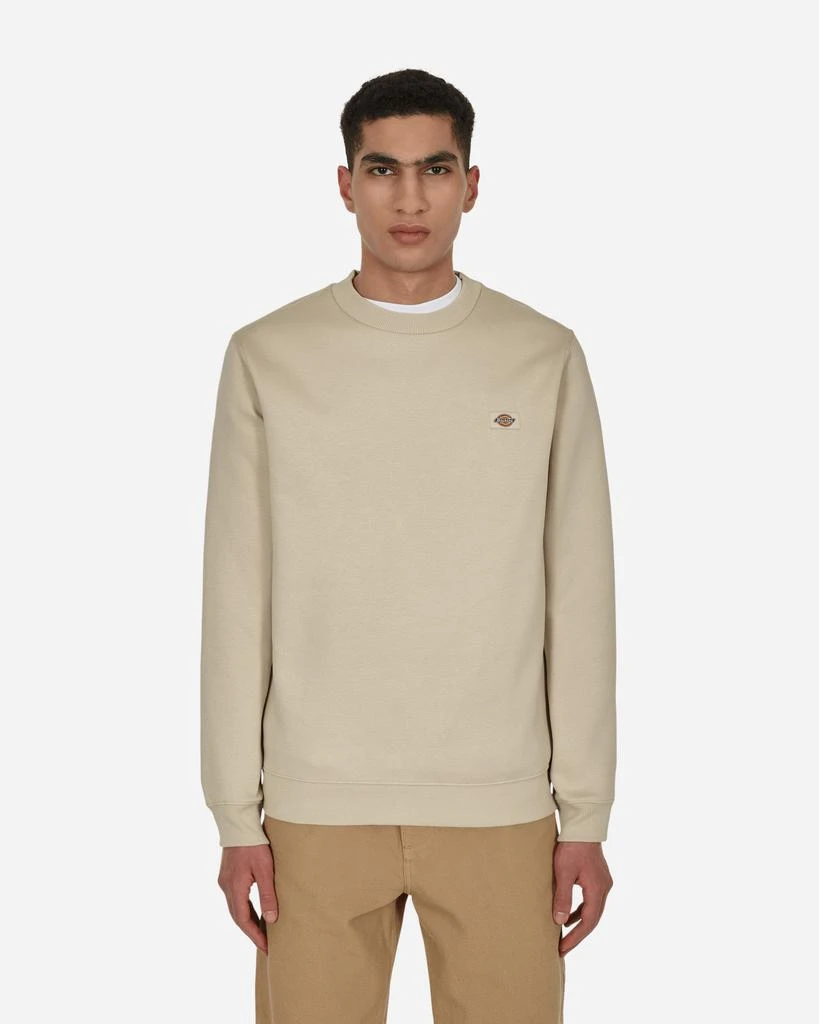 DICKIES Oakport Crewneck Sweatshirt Beige 1