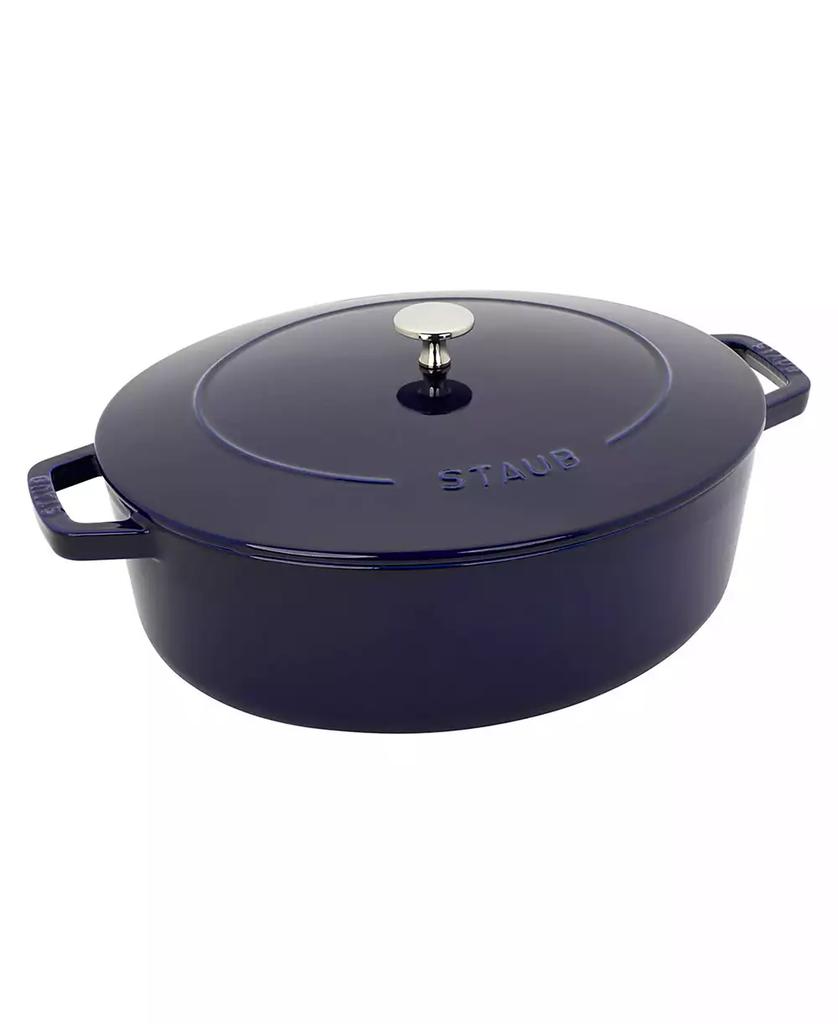 Staub Cast Iron 6.25qt Wide Oval Dutch Oven
