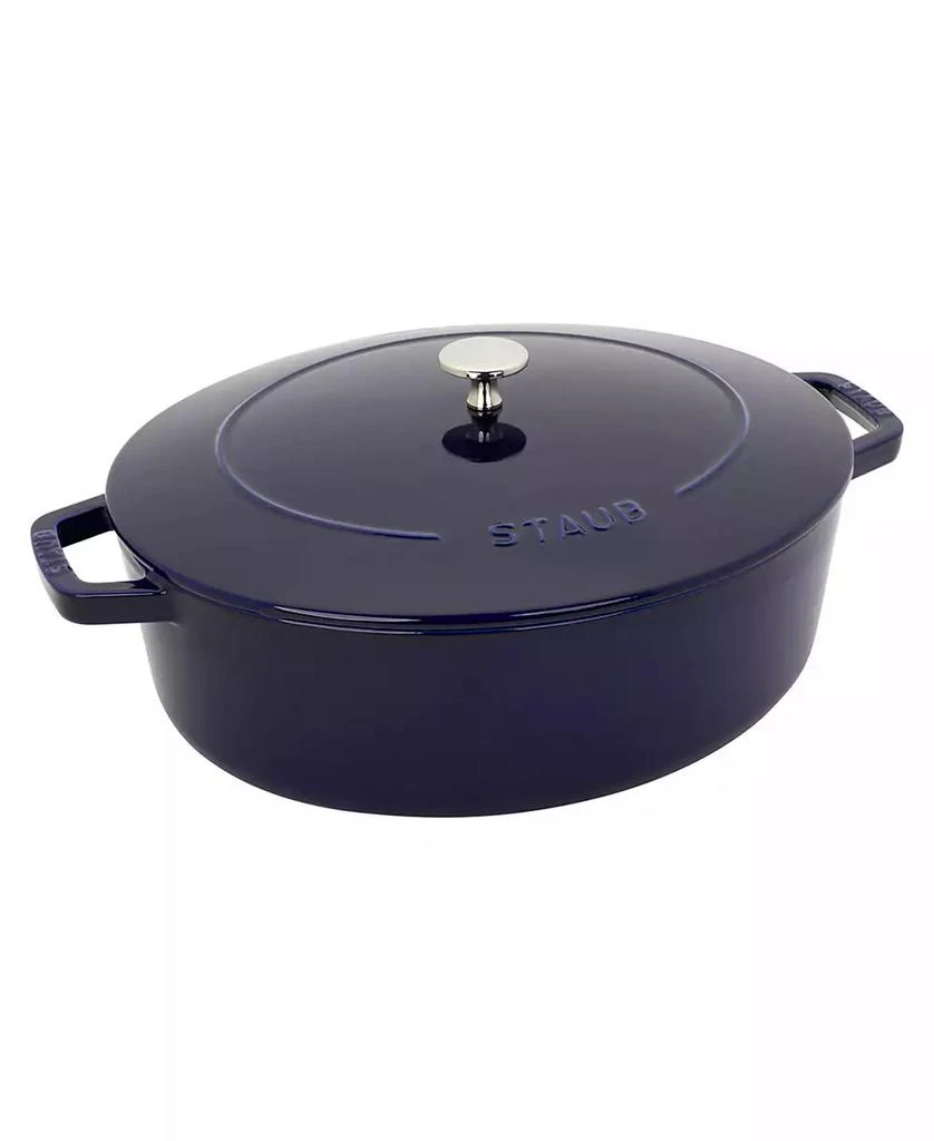 Staub Cast Iron 6.25qt Wide Oval Dutch Oven 1