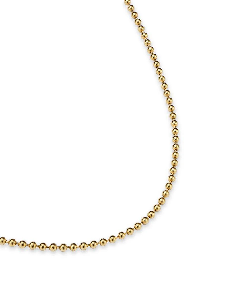 Temple St. Clair 18K Yellow Gold Ball Chain, 16" 4