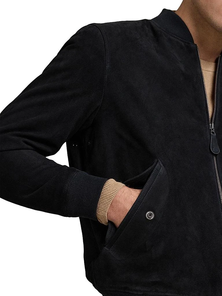 Ralph Lauren Suede Bomber Jacket 6