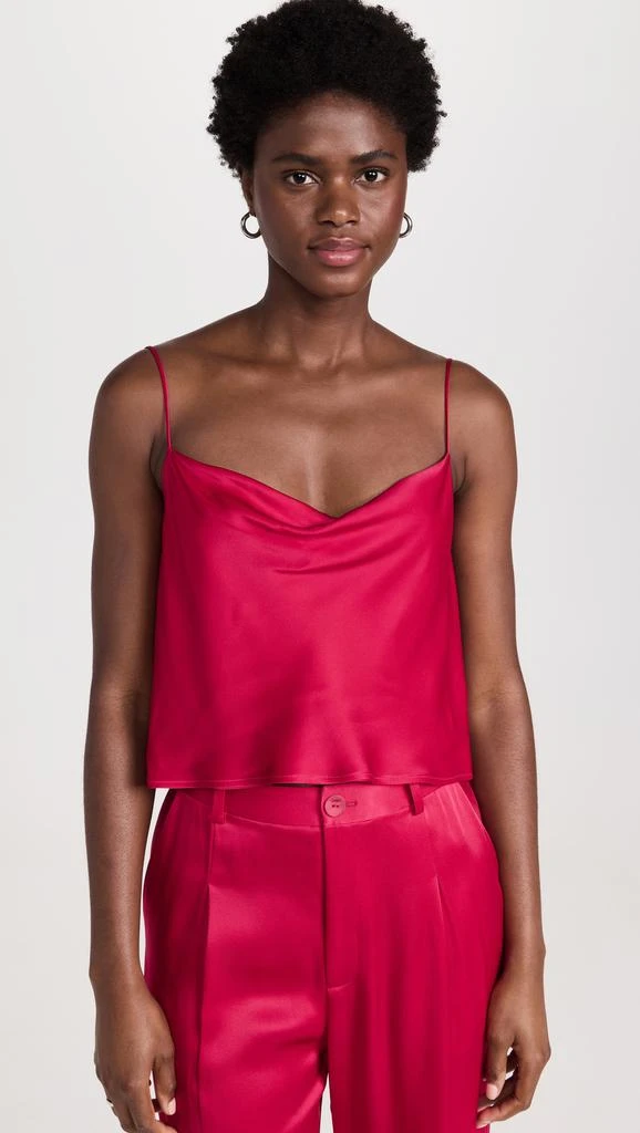 LAPOINTE Doubleface Satin Bias Cami Top 6