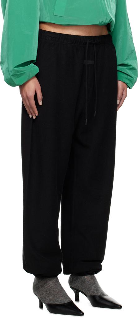 Fear of God ESSENTIALS Black Relaxed Sweatpants