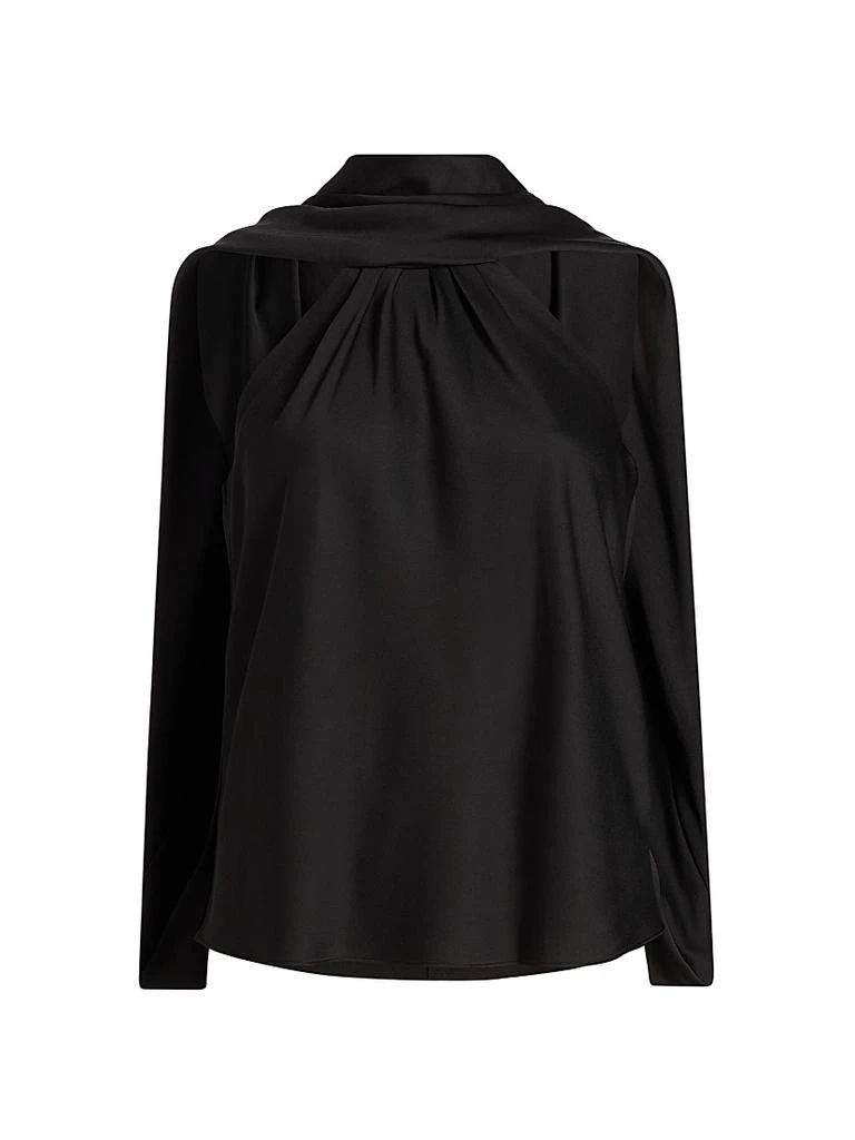 SIMKHAI Scarlett Cape Top