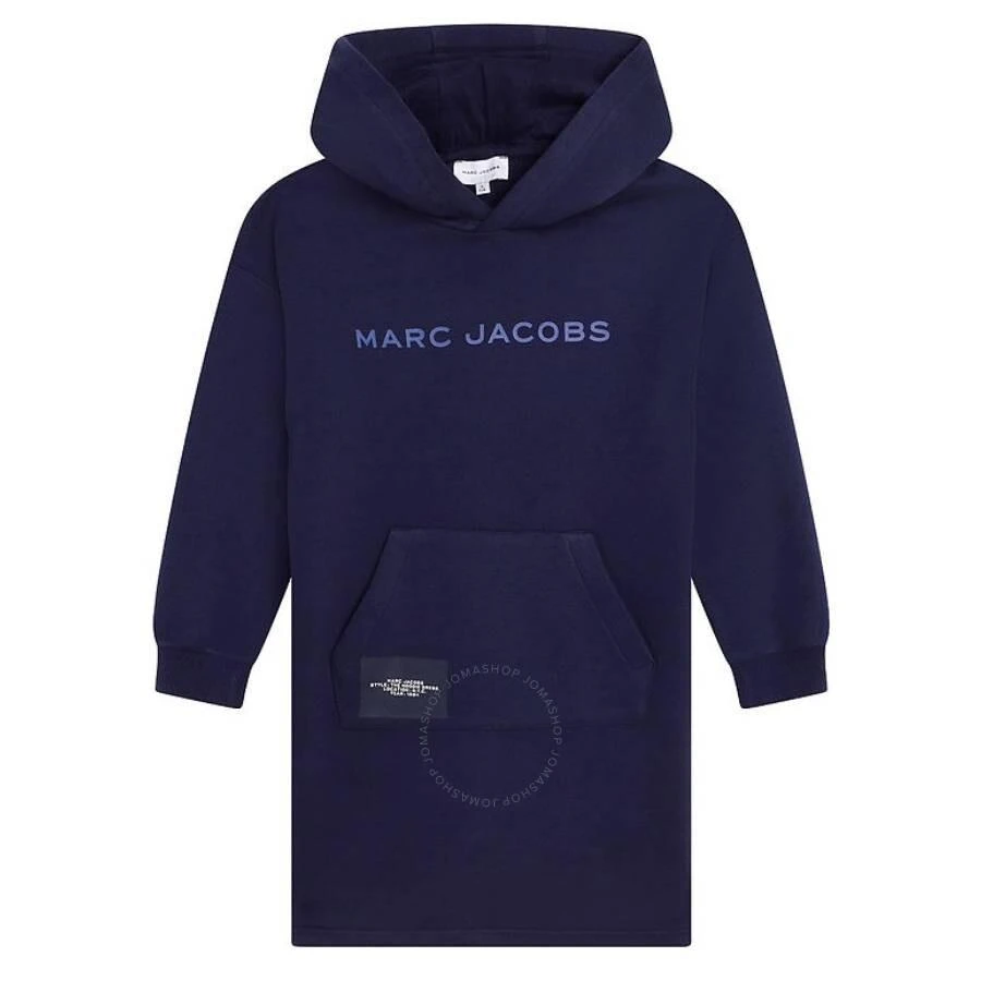 Marc Jacobs Girls Cotton-Rich Hoodie Dress 1