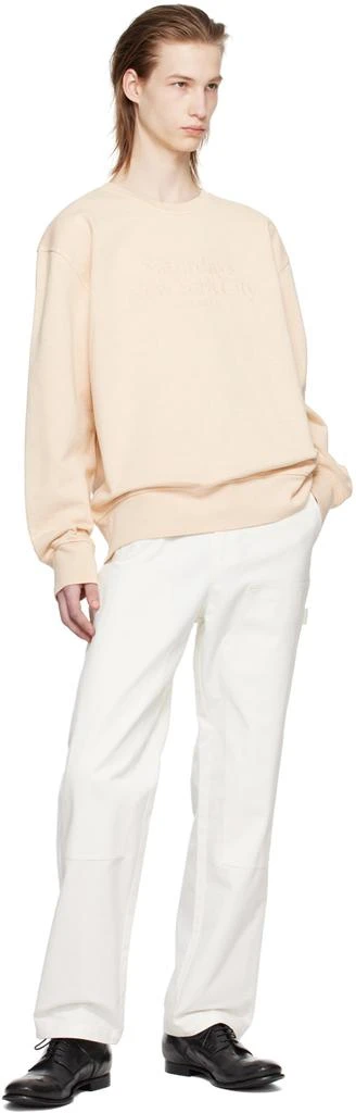 Saturdays NYC Beige Bowery Miller Sweatshirt 4