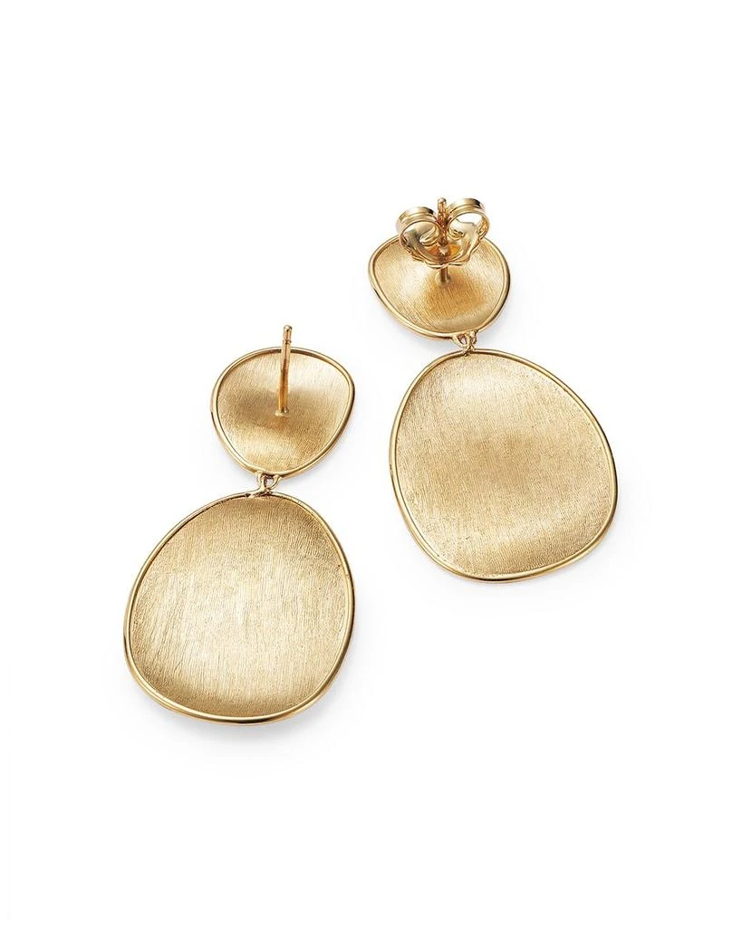 Marco Bicego 18K Yellow Gold Lunaria Two Tiered Drop Earrings 4