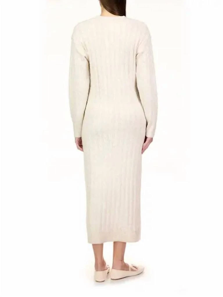 Sanctuary Sanctuary - Cable Crew Neck Maxi Dress 4