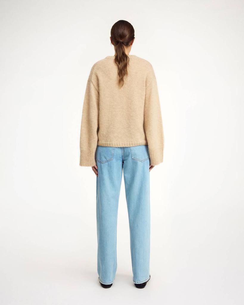 BY MALENE BIRGER By Malene Birger - Cierra Wool-blend Crew Neck Sweater
