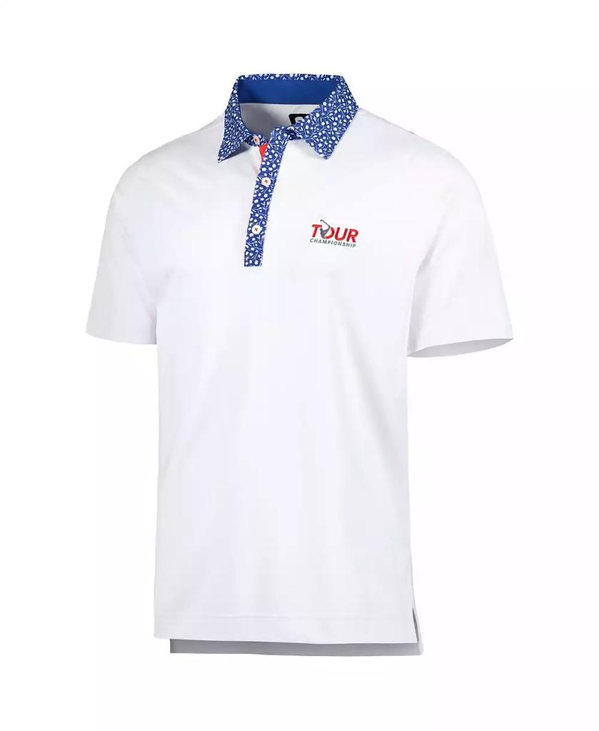FootJoy Men's White TOUR Championship Tulip ProDry Polo
