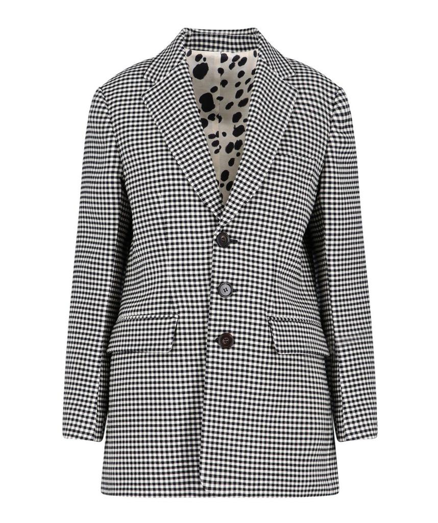 Marni Black Stretch Polyester Blend Blazer - Jackets