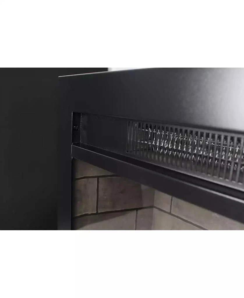 Flynama 28 inch Electric Fireplace Insert, multicolored flames 4