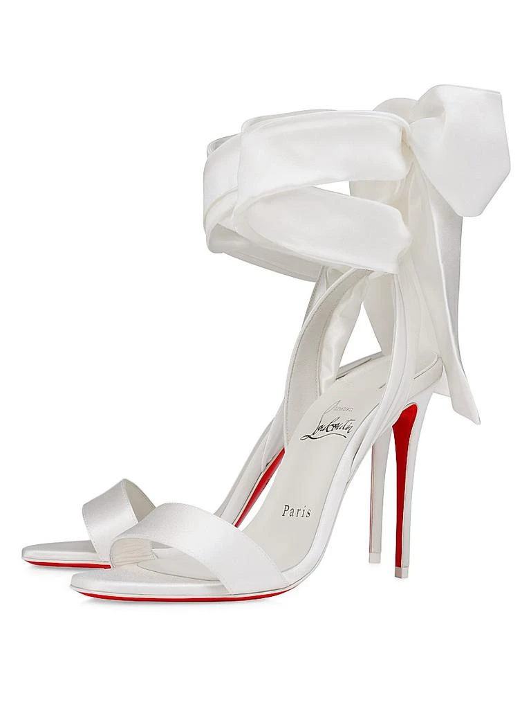 Christian Louboutin Sandale Du Désert 100MM Satin Sandals 2