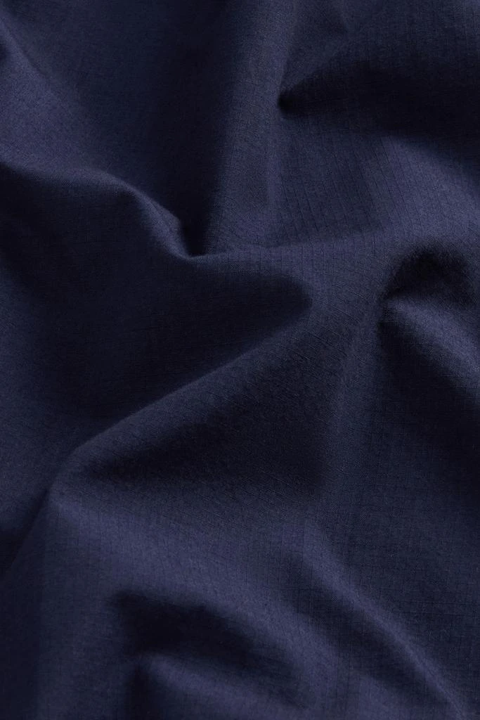 Woolrich Garment-Dyed Pure Cotton Pima Ripstop Shirt - Men - Blue 8
