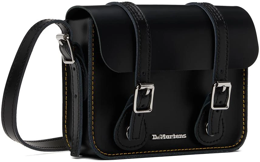 Dr. Martens Black 7 Inch Leather Crossbody Bag 2