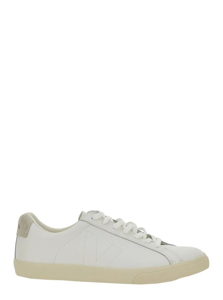 Veja 'Esplar' White Sneakers With Logo On The Tongue In Leather Woman 1