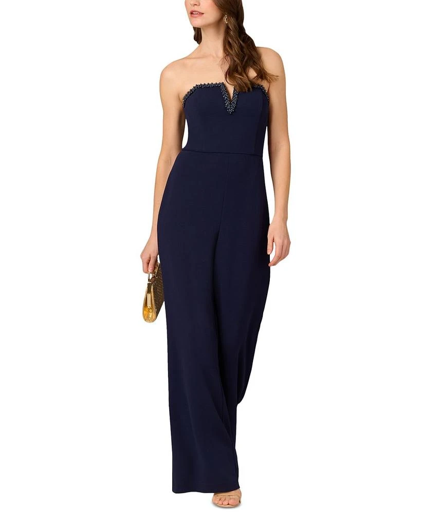 Aidan Mattox Strapless Jumpsuit 4