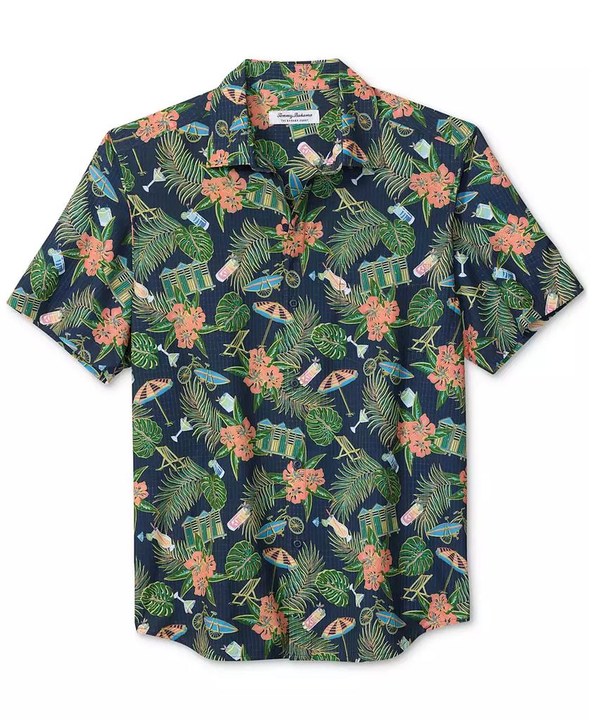Tommy Bahama Men's Bahama Coast Cabana Freeze Classic-Fit IslandZone® Moisture-Wicking Printed Button-Down Shirt