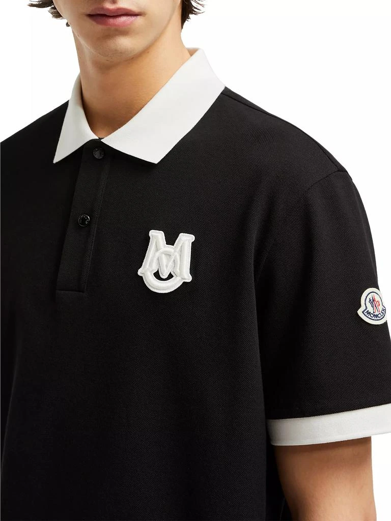 Moncler Polo Shirt in Cotton 4