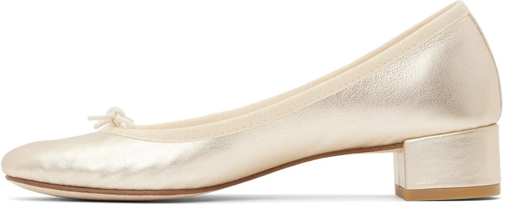 Repetto Gold Camille Heels 3