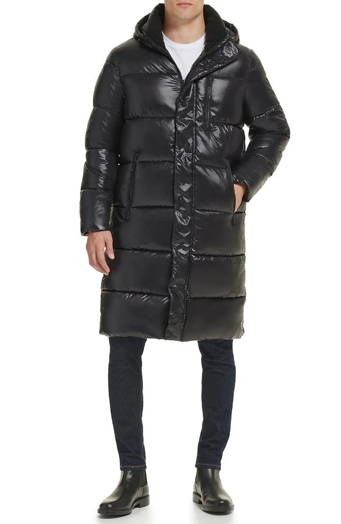 GUESS Long Puffer Coat 5