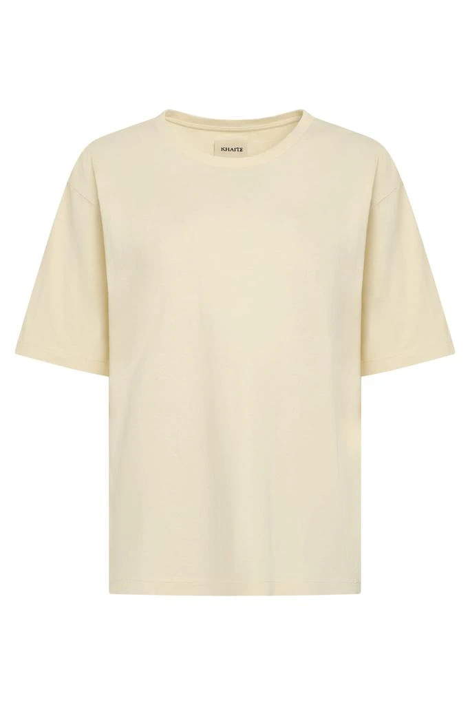 Khaite Cotton Crew-neck T-shirt 1