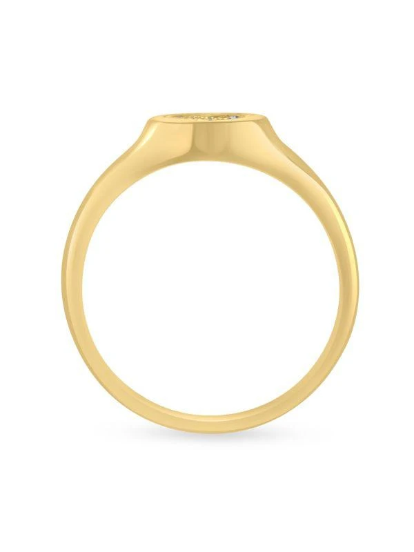 Effy 14K Yellow Gold 
0.04 TCW Diamond Ring 3
